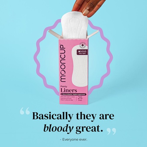 Mooncup Panty Liners, Zero Irritants, Vagina Approved