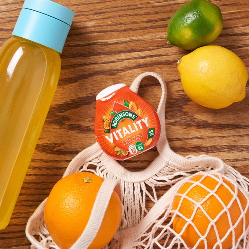 Robinsons Mini Vitality Peach, Mango & Passion Fruit No Added Sugar Squash