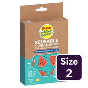 Huggies Little Swimmers Reusable Swim Pant Watermelon Size 2-3 (5-11kg)