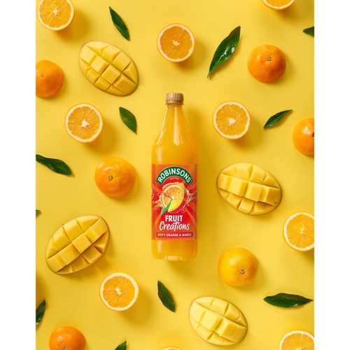 Robinsons Fruit Creations Orange & Mango No Added Sugar
