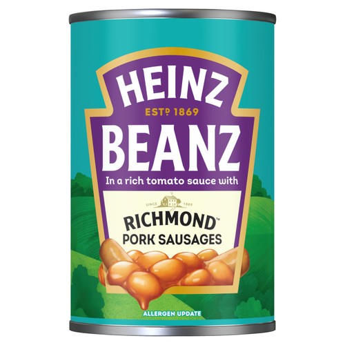 Heinz Tinned Baked Beans & Richmond Sausages