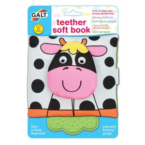 Galt Teether Soft Book Farm