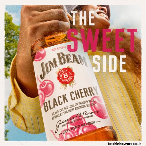 Jim Beam Black Cherry Kentucky Bourbon Whiskey