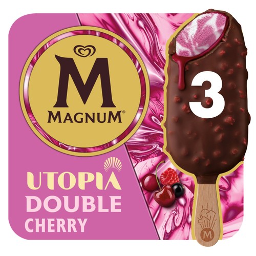 Magnum Utopia Double Cherry Ice Cream Sticks