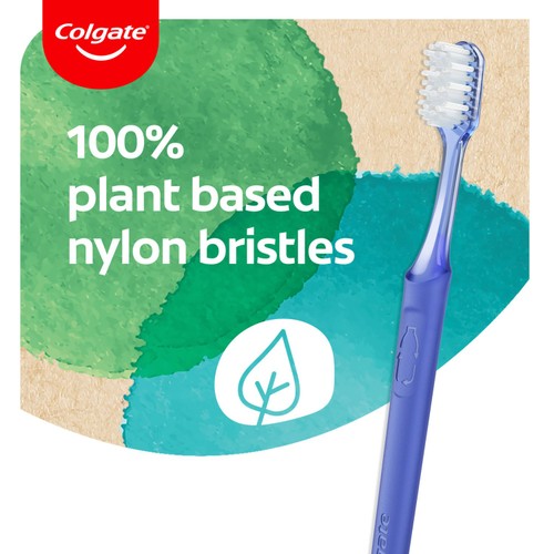 Colgate Recyclean Medium Manual Toothbrush 