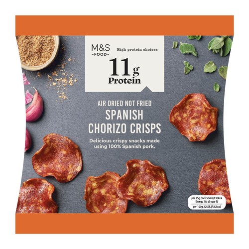 M&S Spanish Chorizo Crisps
