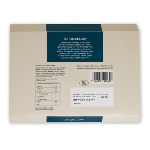 DukesHill Artisan Honey & Mustard Ham British Outdoor Bred