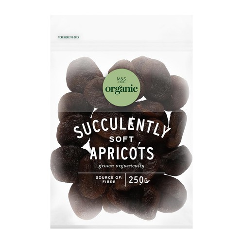 M&S Organic Soft Apricots