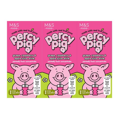 M&S Percy Pig Juice Drink