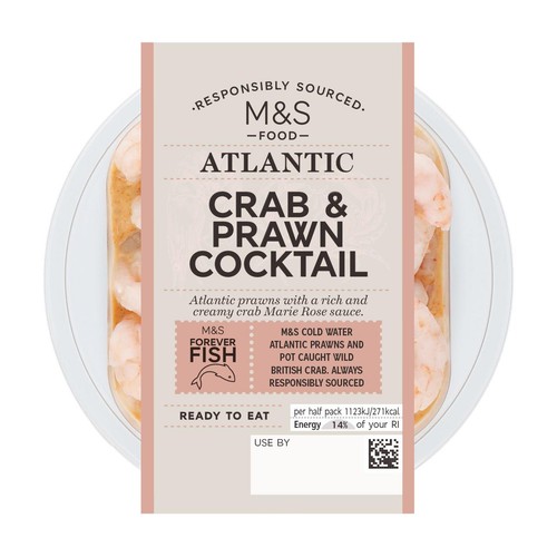 M&S Brown Crab & Prawn Cocktail