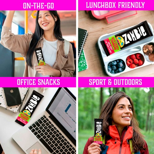 Zombie Fruit Bars Variety Sours Multipack
