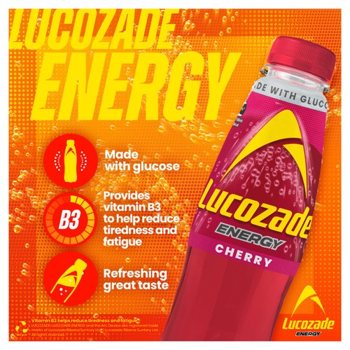 Lucozade Energy Cherry