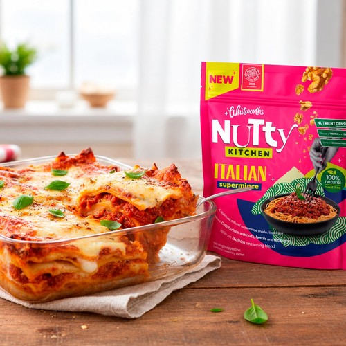 Whitworths Nutty Kitchen Plant Based Italian Mince