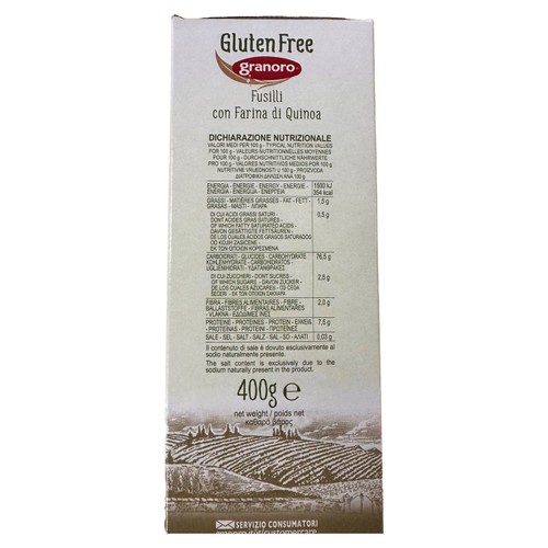 Granoro Gluten Free Pasta Fusilli