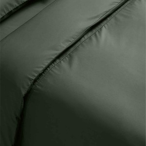 M&S Egyptian Cotton Duvet Cover Single, Forest Green