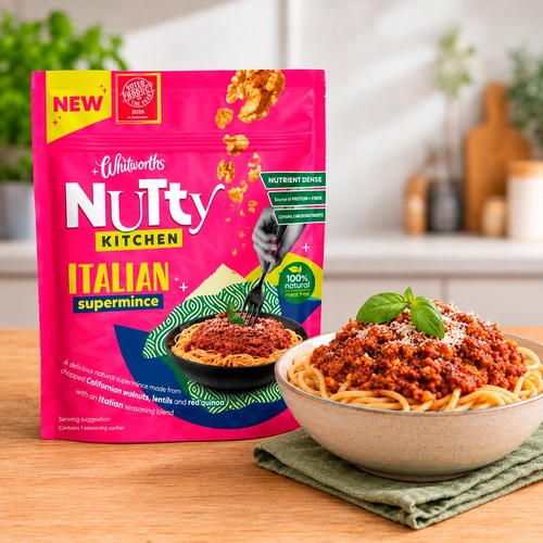 Whitworths Nutty Kitchen Plant Based Italian Mince