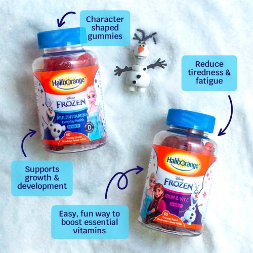 Haliborange Disney Frozen Iron & Vit C Blackcurrant
