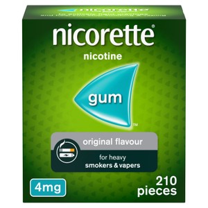Nicorette Gum Original 4mg 