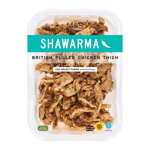M&S Pulled Shawarma Chicken Thigh