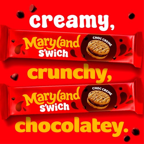 Maryland Cookies S'wich Choc Creme Biscuits