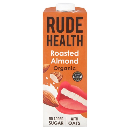 Rude Health Organic Roasted Almond Oat Drink Longlife