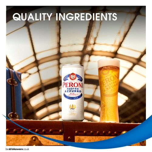 Peroni Nastro Azzurro Cans