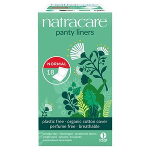 Natracare Natural Panty Liners Curved