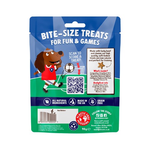 Denzel's Footy Stars Dog Treats