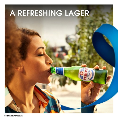 Peroni Nastro Azzurro Beer Lager Bottles