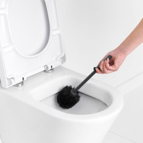 Brabantia ReNew Toilet Brush & Holder, Matt Steel