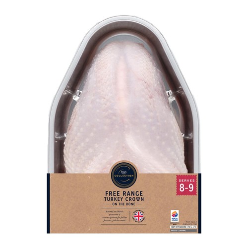 M&S Collection Free Range Turkey Crown On The Bone