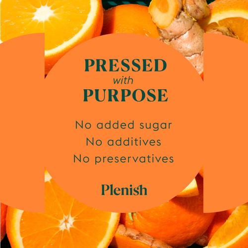 Plenish Turmeric Dosing Bottle 7x Shots