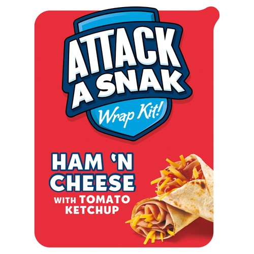 Attack-A-Snack Ham & Cheese Wrap
