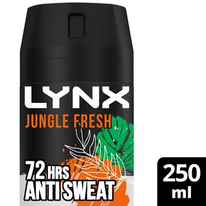Lynx Men Antiperspirant Deodorant Aerosol Jungle Fresh Ocado
