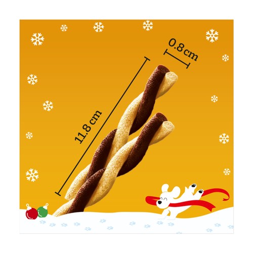 Pedigree Christmas Rodeo Dog Treats with Turkey