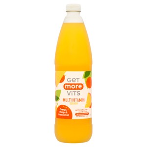 Get More Vits Multivitamin Squash Orange, Mango & Passionfruit