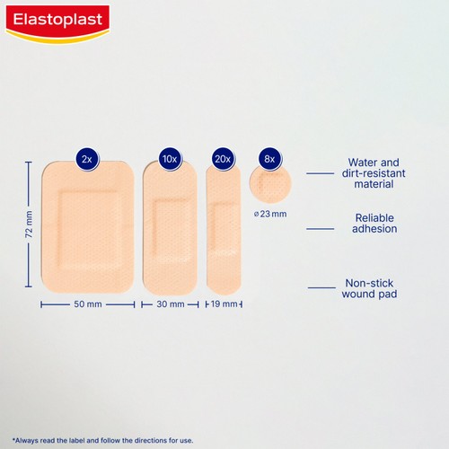 Elastoplast Water Resistant Plasters