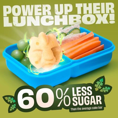 Jungle Squad Lemon Cake Bars.