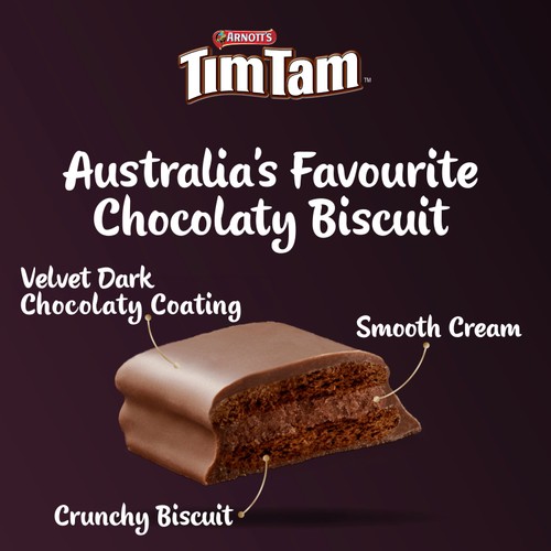 Tim Tam Dark Chocolate Biscuits