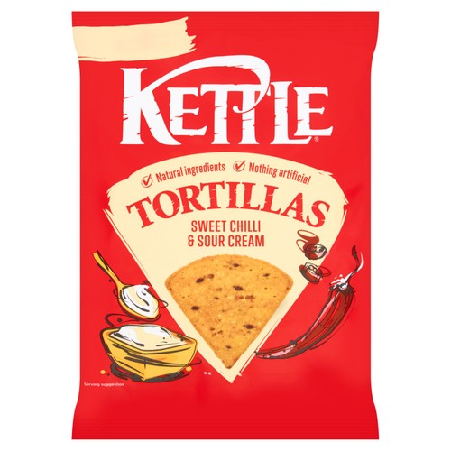 KETTLE Tortillas  Sweet Chilli & Sour Cream