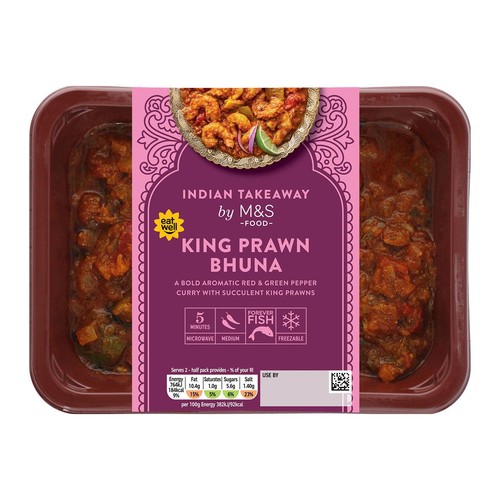 M&S King Prawn Bhuna