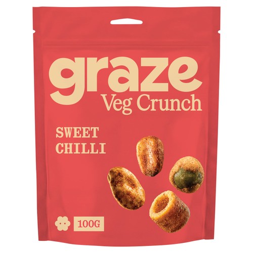 Graze Sweet Chilli Crunch Sharing Bag Snack