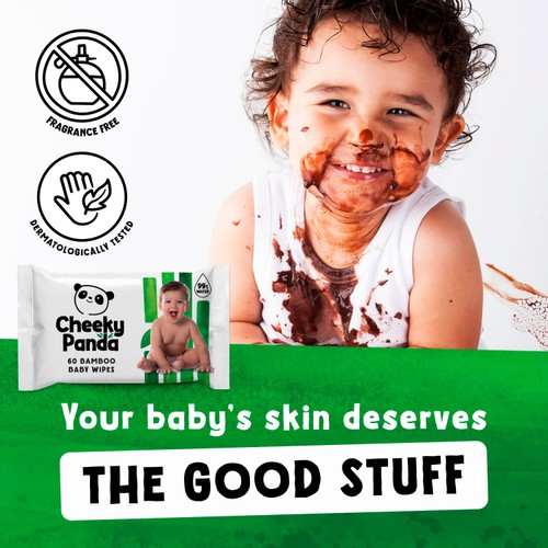 Cheeky Panda Bamboo Baby Wipes Multi Pack