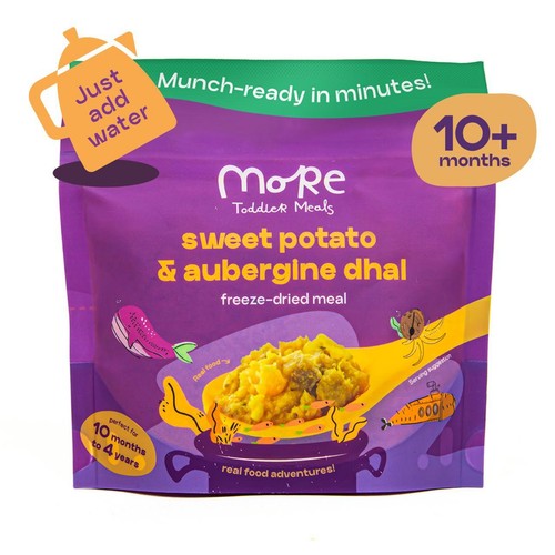 More Toddler Meals, Sweet Potato & Aubergine Dhal