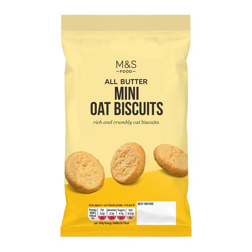 M&S Mini Oat Biscuits