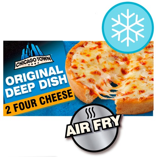 Chicago Town 2 Deep Dish 2 Four Cheese Mini Pizzas