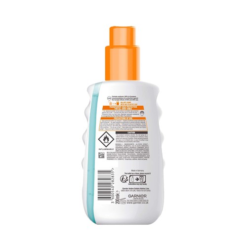 Garnier Ambre Solaire Invisible Protect SPF 30 Refresh Sun Cream Spray