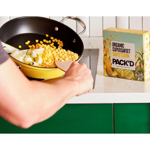 PACK'D Organic Super Sweet Sweetcorn