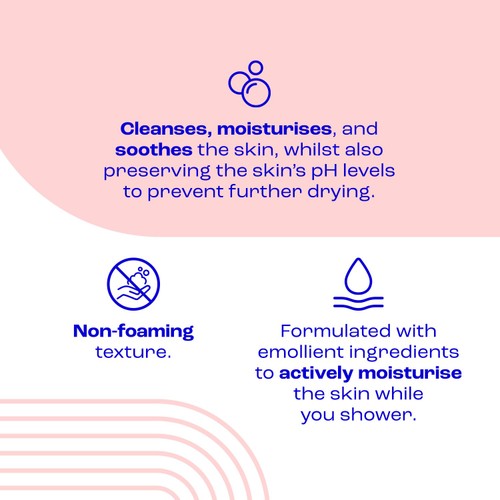 E45 Emollient Shower Cream for Dry & Sensitive Skin