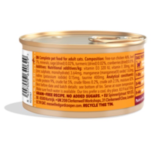 Edgard & Cooper Cat Chunks in Sauce Adult Chicken
